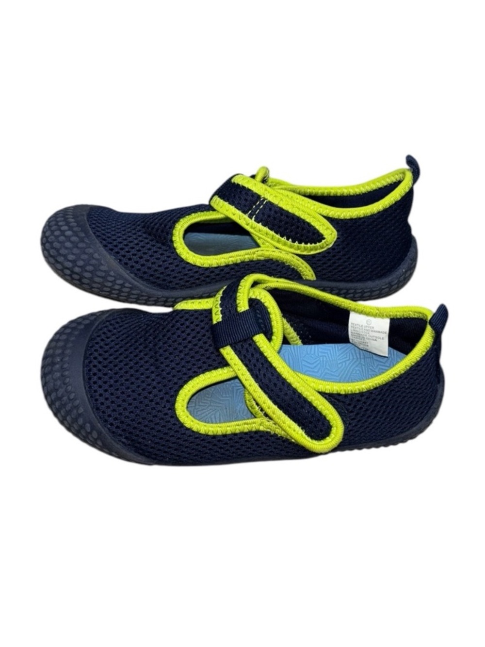 Cat & Jack Velcro Water Shoes 11T Navy Blue